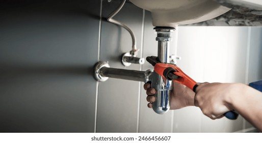 Работа сантехника